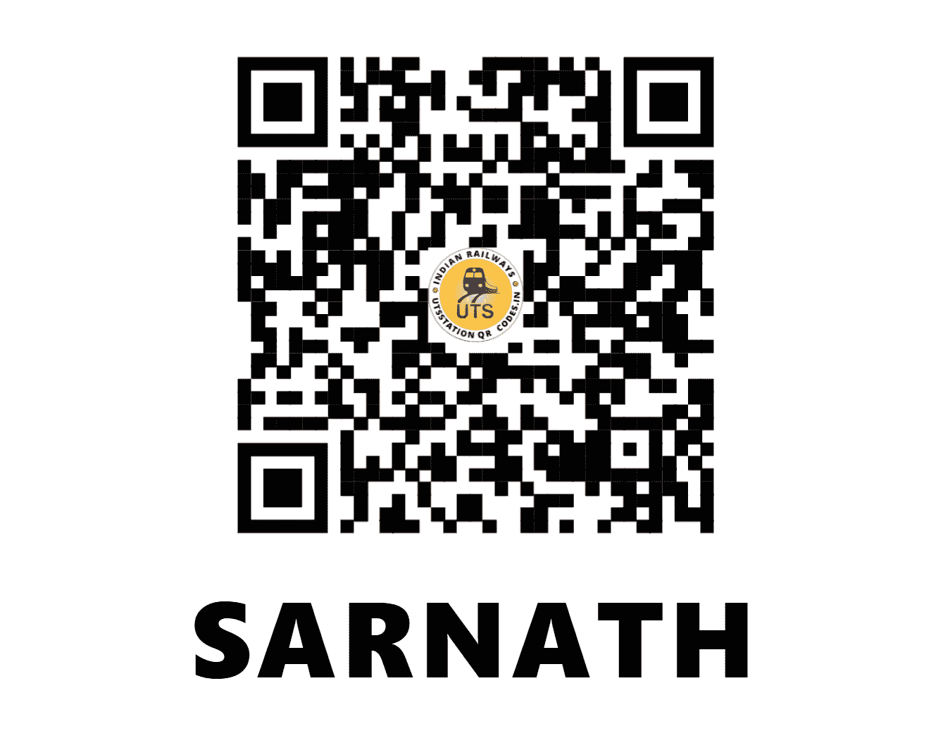 UTS QR Code for SARNATH - SRNT - NE (UTTAR PRADESH)